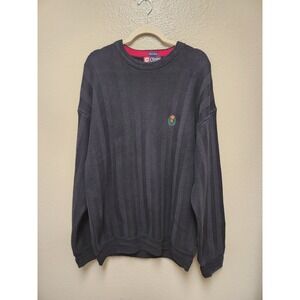 Vintage Chaps Ralph Lauren Men's Sweater SZ L Black